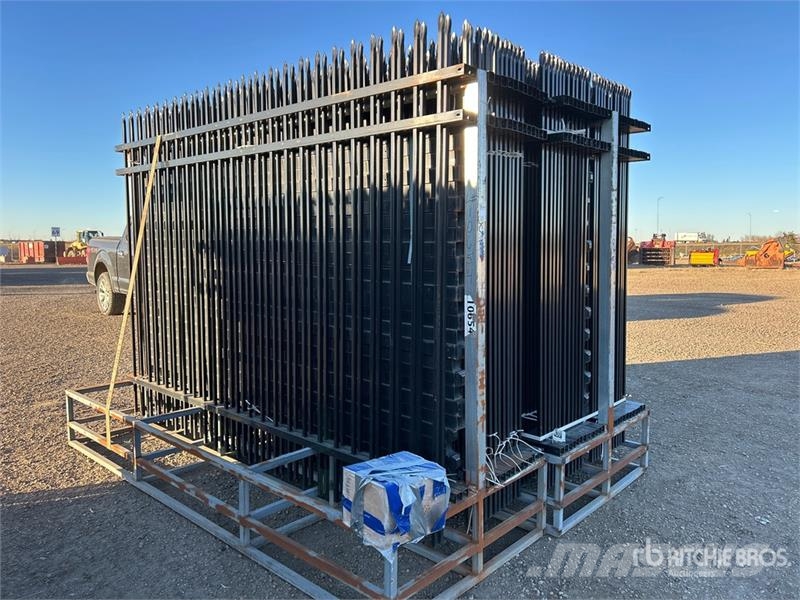  Quantity of (38) 9 ft x 36 ft 9 in Powder Coated M Fencing equipment