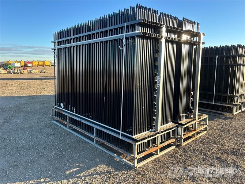  Quantity of (38) 9 ft x 36 ft 9 in Powder Coated M Fencing equipment