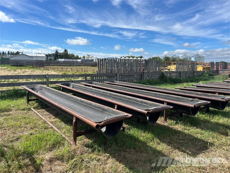 Quantity of (4) 20 ft x 2 ft 6 in Bunk Livestock F Fodringsinventar