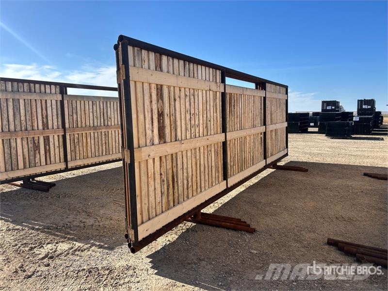 Quantity of (4) 24 ft x 8 ft Wind Fence Ostale mašine i oprema za stoku