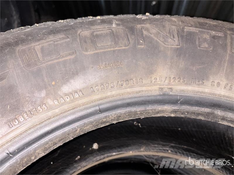 Quantity of (4) 275/70R18 Tires Gume, točkovi i felne