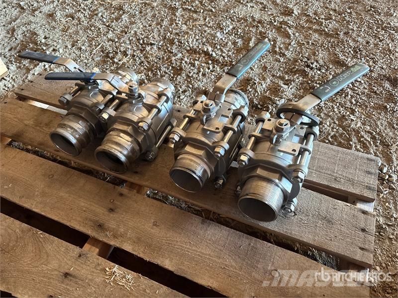  Quantity of (4) 3 in Shut-off Valve مكونات أخرى