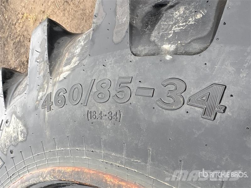 Quantity of (4) 460/85-34 Tires Gume, kotači i naplatci