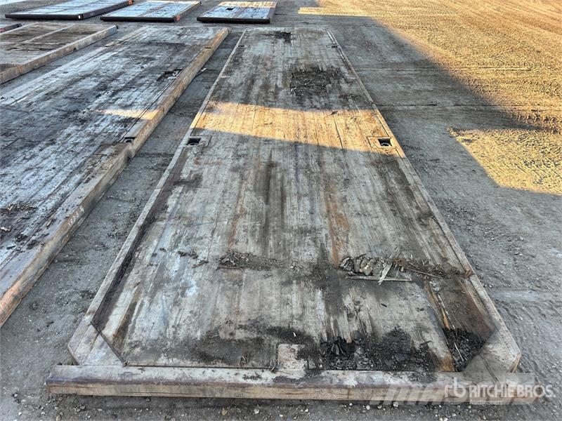 Quantity of (4) 8 Ft x 40 Ft Rig Mats Oprema i rezervni dijelovi za bušenje