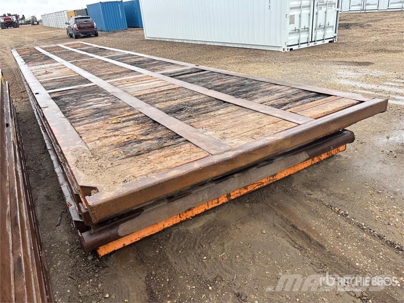 Quantity of (4) 8 Ft x 40 Ft Rig Mats Oprema i rezervni dijelovi za bušenje