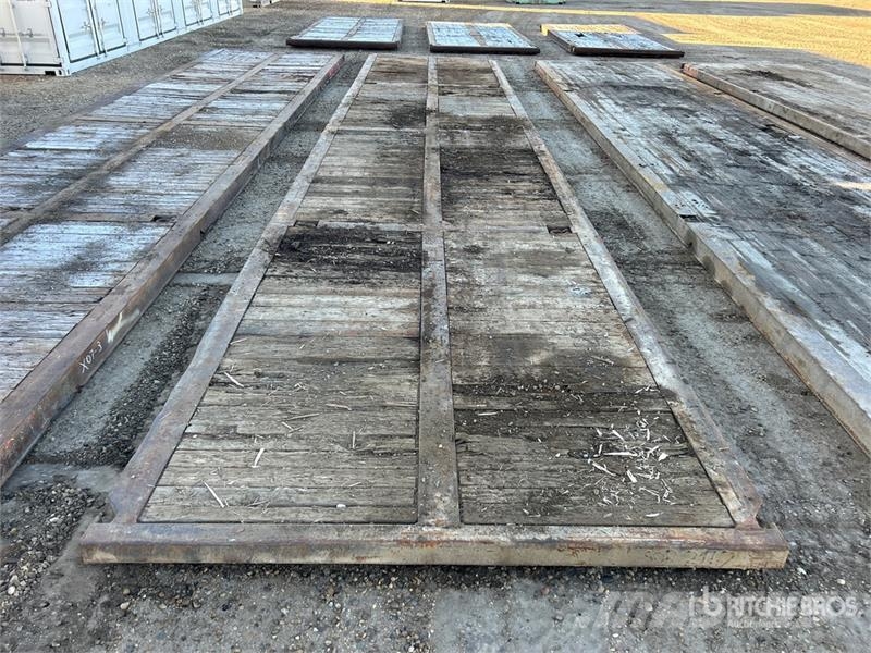 Quantity of (4) 8 Ft x 40 Ft Rig Mats Oprema i rezervni dijelovi za bušenje