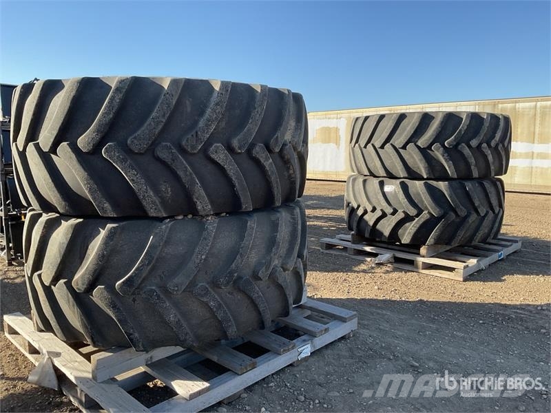 Quantity of (4) 800/55R46 800/55R46 Tires - Fits J Tyres, wheels and rims