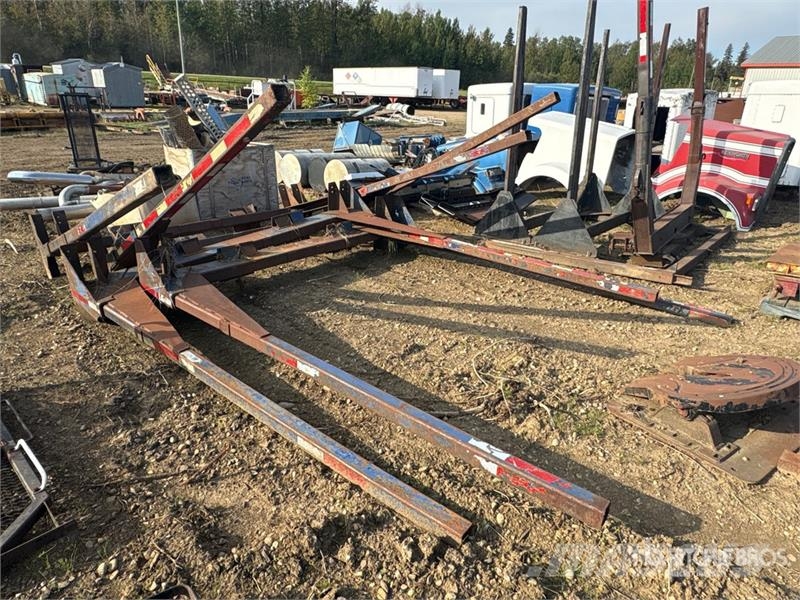 Quantity of (4) 96 in Logging Trailer Bunks Drugi deli