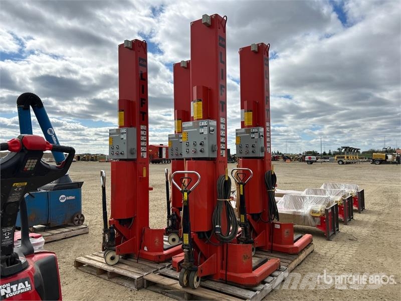Quantity of (4) ALM WE-18 18000 lb Portable Auto Andre komponenter