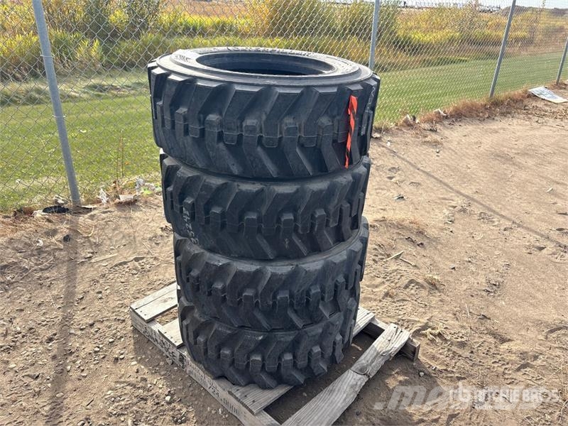  Quantity of (4) Caterpillar 10x16.5 Skid Steer Tir Gume, točkovi i felne