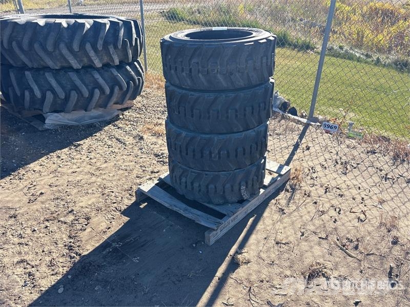  Quantity of (4) Caterpillar 10-16.5 Tires Roti