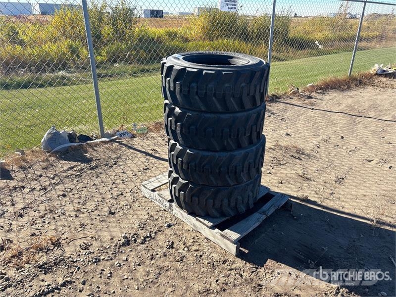  Quantity of (4) Caterpillar 10-16.5 Tires Roti