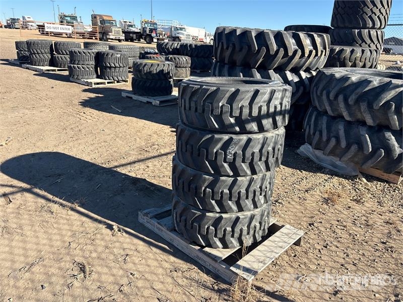  Quantity of (4) Caterpillar 10-16.5 Tires Roti