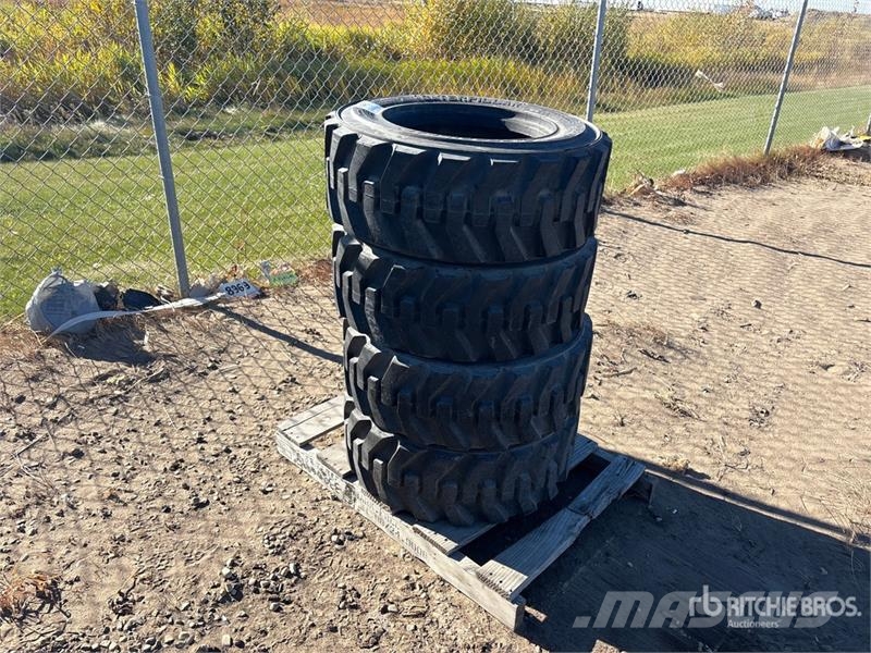  Quantity of (4) Caterpillar 10-16.5 Tires Roti