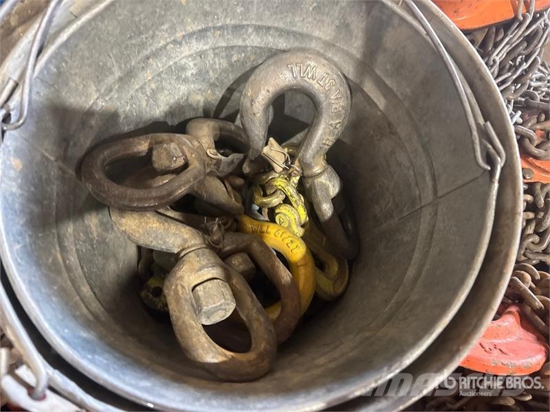 Quantity of (4) Chain Hoists Rigging Запчасти для кранов