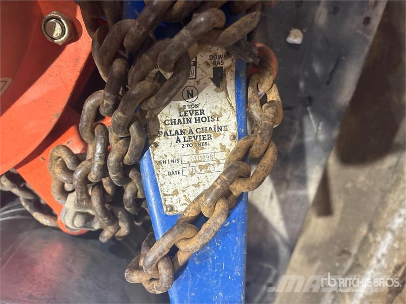 Quantity of (4) Chain Hoists Rigging Запчасти для кранов