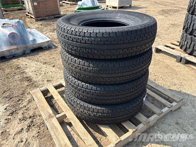  Quantity of (4) Durun ST235/80R16 Trailer Tires (U Tyres, wheels and rims
