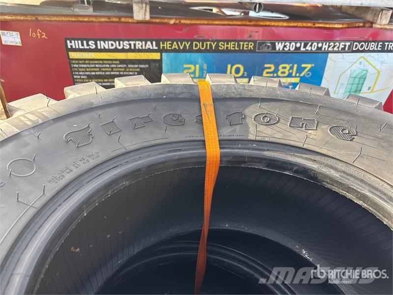 Quantity of (4) Firestone 340/80R18 Wheel Loader T Gume, točkovi i felne