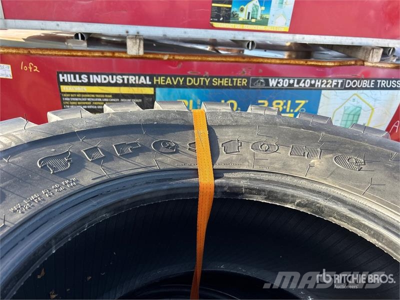 Quantity of (4) Firestone Utility Duraforce 340/80 Gume, točkovi i felne