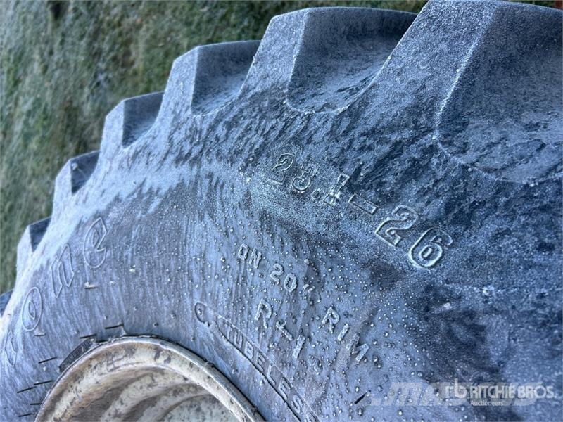 Quantity of (4) Firestone 23.1-26 Tires Roti