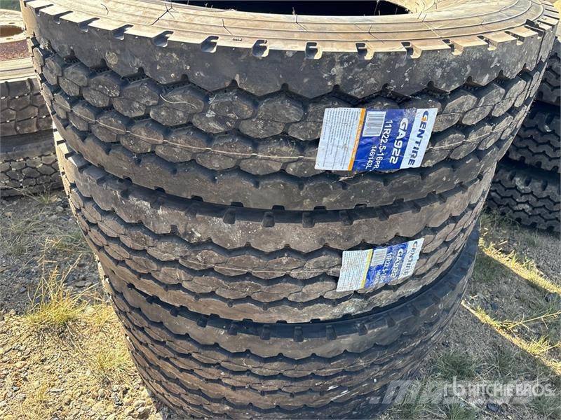  Quantity of (4) Gentire GA922 11R22.5 Tires (Unuse Шины и колёса