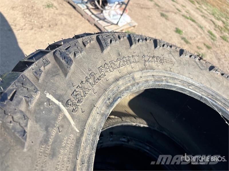 Quantity of (4) Grizzly Mita 35x12.5R20 Tires (Unu Tyres, wheels and rims