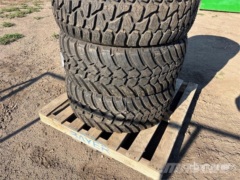 Quantity of (4) Grizzly Mita 35x12.5R20 Tires (Unu Tyres, wheels and rims