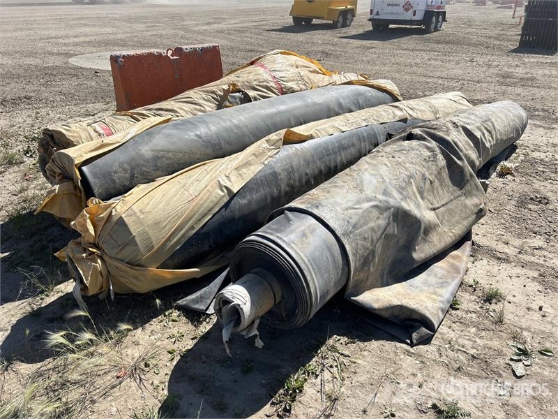 Quantity of (4) HDPE Geomembrane Rolls of 1 mm Pon Lauksaimniecība- Citi
