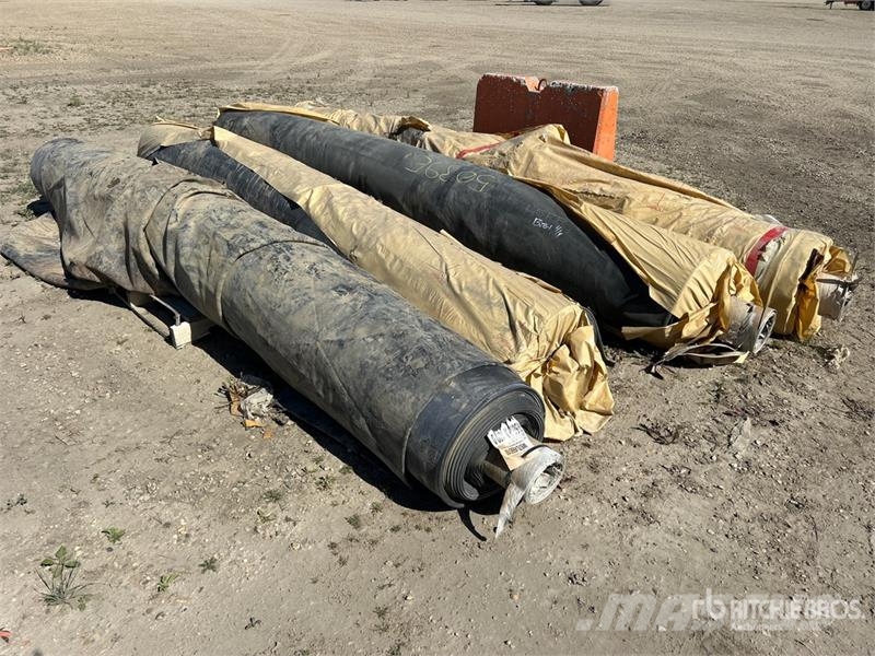 Quantity of (4) HDPE Geomembrane Rolls of 1 mm Pon Lauksaimniecība- Citi