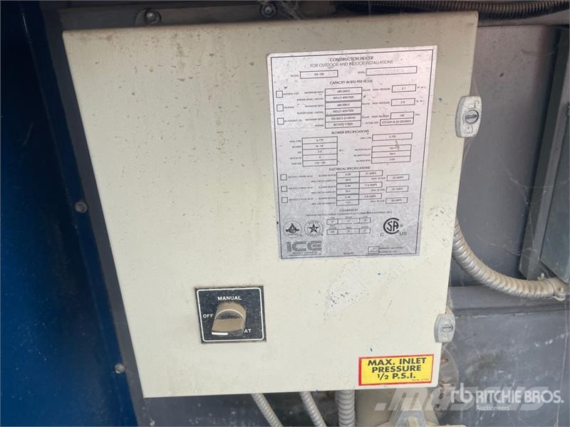 Quantity of (4) Ice Fighter 680000 BTU Industrial Εξοπλισμός θέρμανσης και ξεπαγώματος