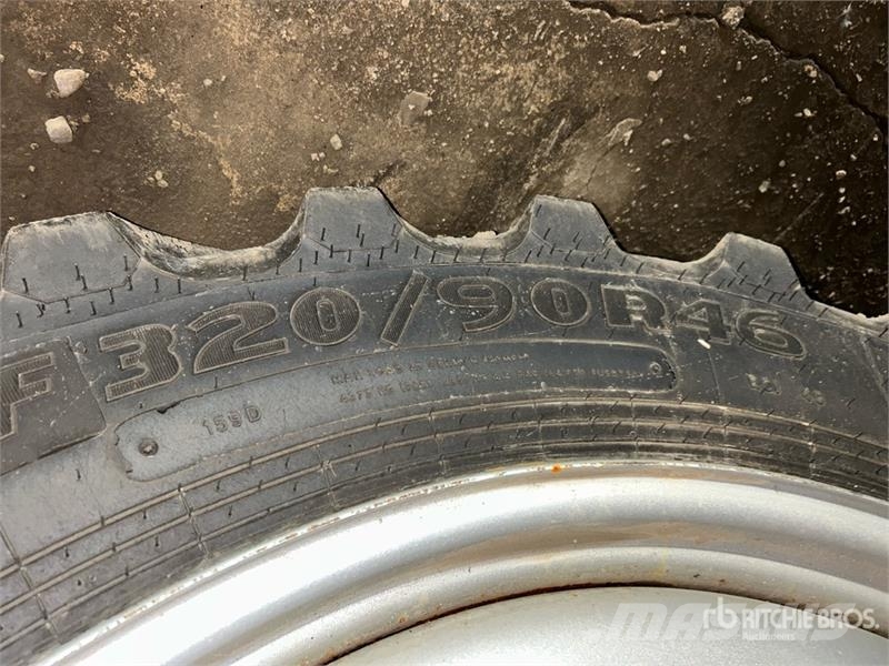 Quantity of (4) IF 320/90R46 Sprayer Tires - Fits Колеса