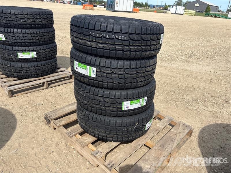 Quantity of (4) Linglong LT265/70R17 Tires (Unused Tyres, wheels and rims