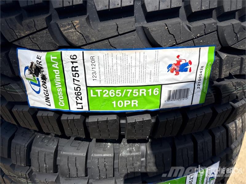  Quantity of (4) Linglong 265/75R16 Tires (Unused) Tyres, wheels and rims
