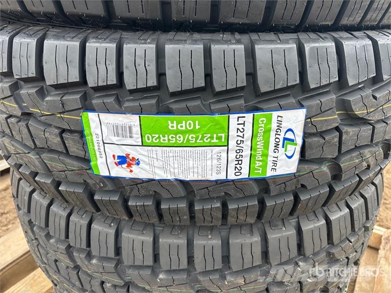 Quantity of (4) Linglong LT275/65R20 Tires (Unused Tyres, wheels and rims