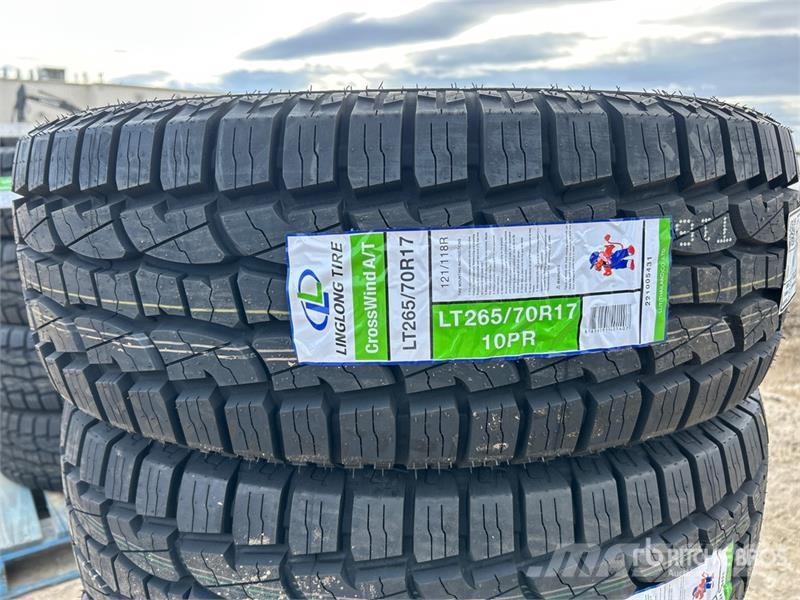 Quantity of (4) LT265/70R17 Tires (Unused) Gume, kolesa in platišča