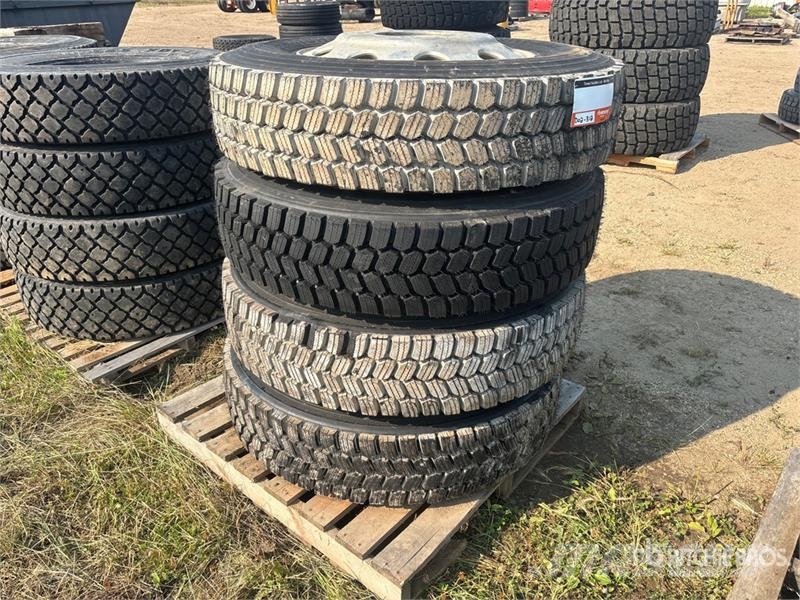 Quantity of (4) Michelin XDY- EX2 11R24.5 Tires (U Tyres, wheels and rims