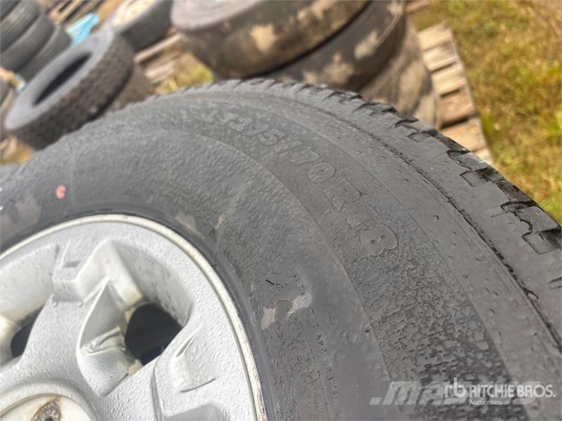 Quantity of (4) Michelin LTX AT2 275/70R18 Tires ( Tyres, wheels and rims