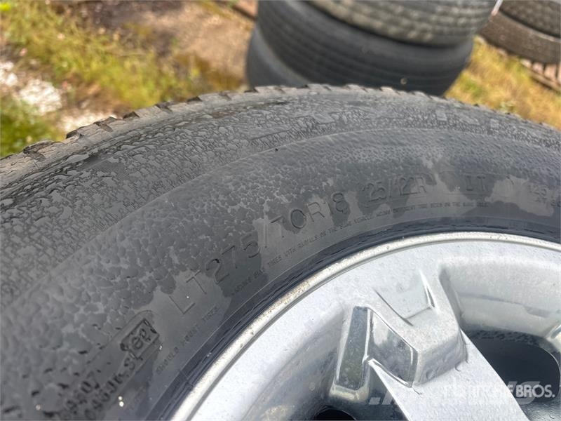 Quantity of (4) Michelin LTX AT2 275/70R18 Tires ( Tyres, wheels and rims