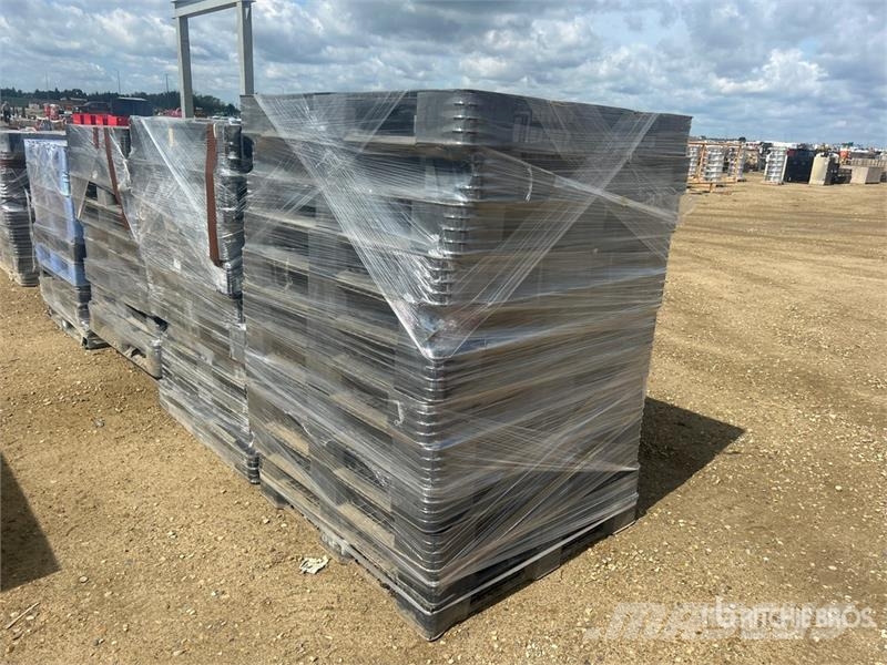 Quantity of (4) Pallets of Plastic Pallets Drugi deli