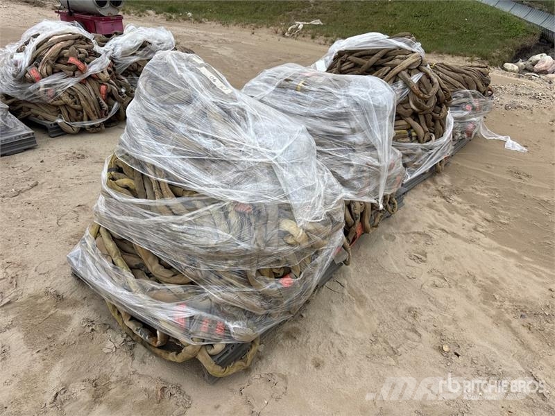 Quantity of (4) Pallets of Sling Запчасти для кранов