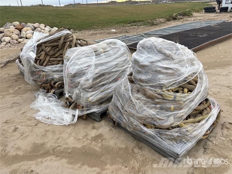 Quantity of (4) Pallets of Sling Запчасти для кранов