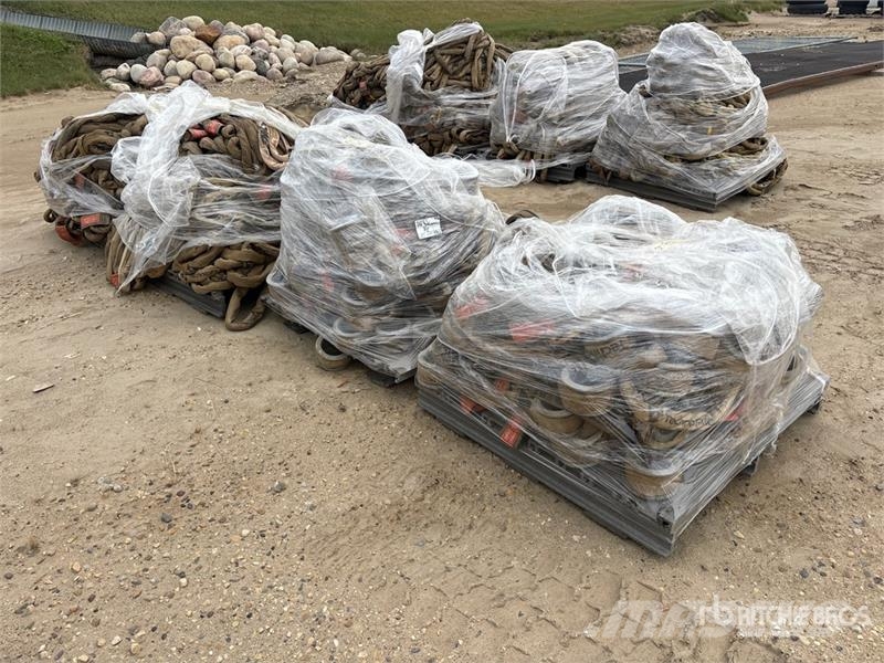  Quantity of (4) Pallets of Sling Запчасти для кранов