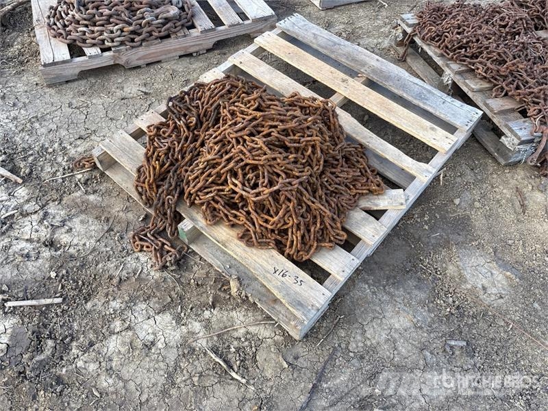 Quantity of 4 pallets of chain مكونات أخرى