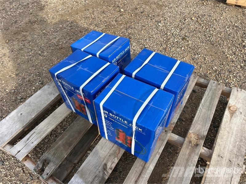 Quantity of (4) Powertek 20T lifter 20 t Bottle J Diger
