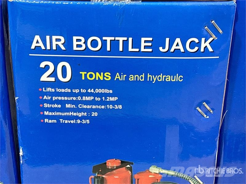 Quantity of (4) Powertek 20T lifter 20 Ton Air Bo Sonstige Baumaschinen