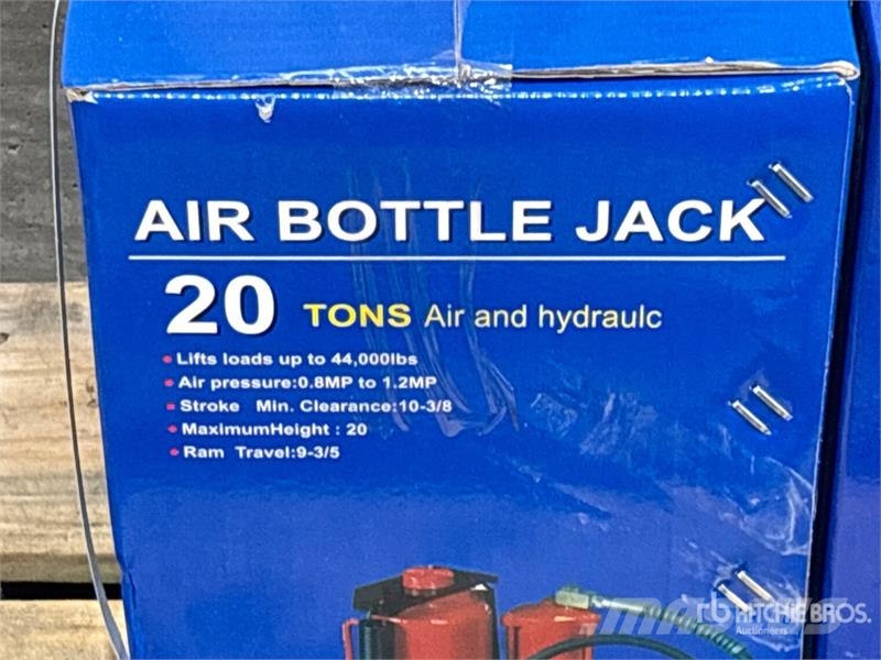 Quantity of (4) Powertek 20T lifter 20 Ton Air Bo Sonstige Baumaschinen
