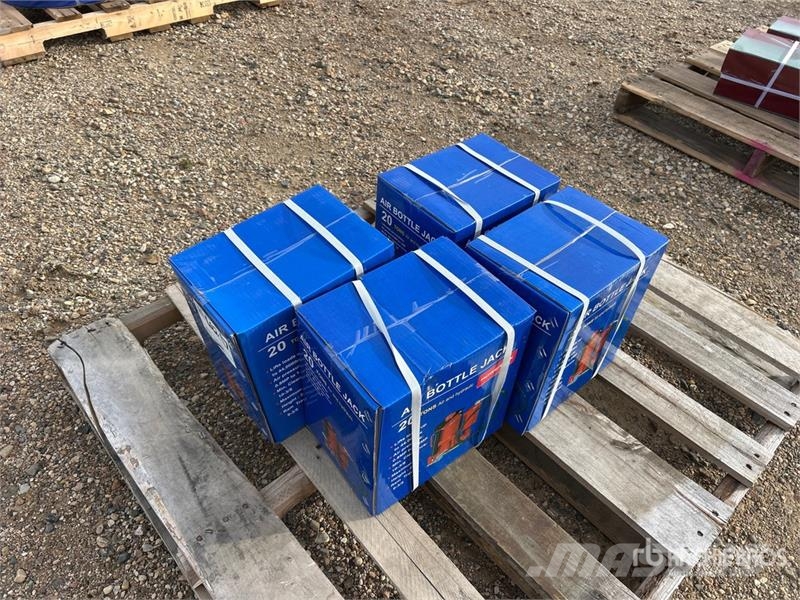 Quantity of (4) Powertek 20T lifter 20 t Bottle J Diger