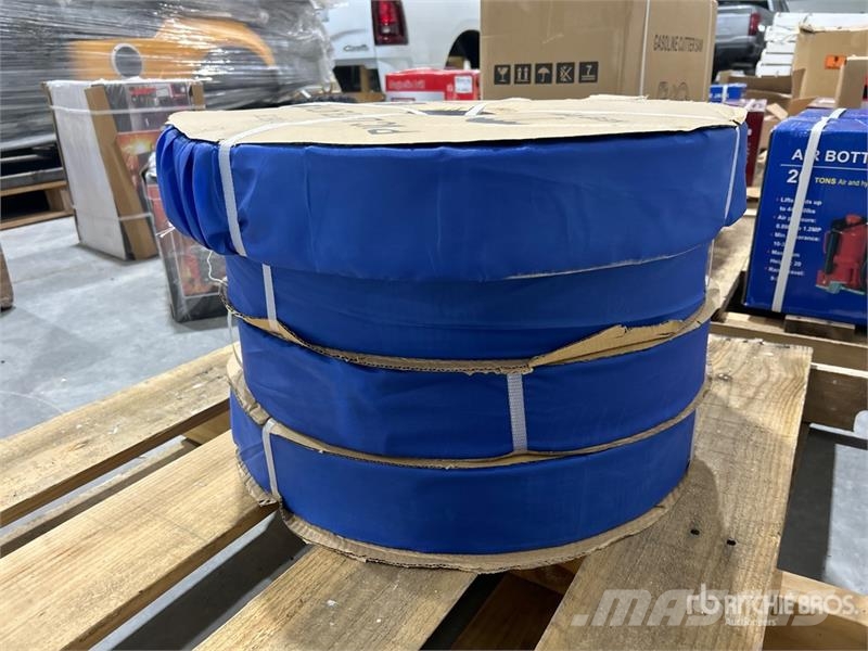  Quantity of (4)  Powertek 2 in x 300 ft PVC Layfla ملحقات خرسانة