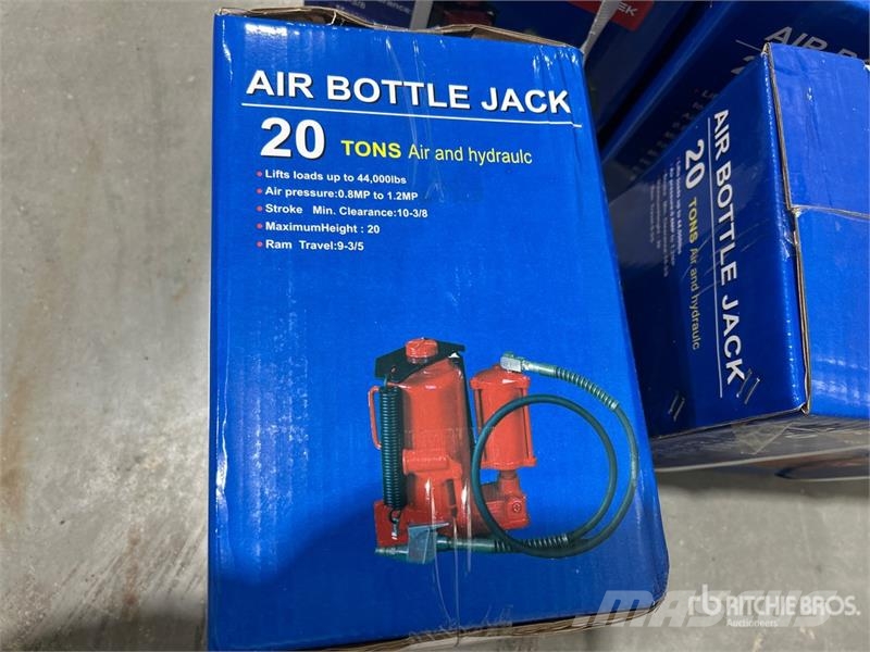 Quantity of (4) Powertek 20T lifter 20 Ton Air Bo Építőipar - Egyebek