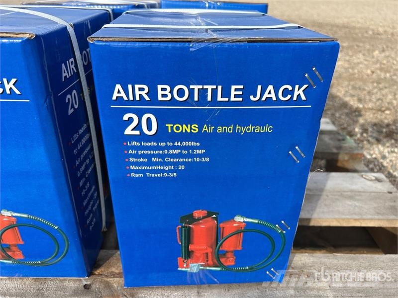Quantity of (4) Powertek 20T lifter 20 t Bottle J Diger